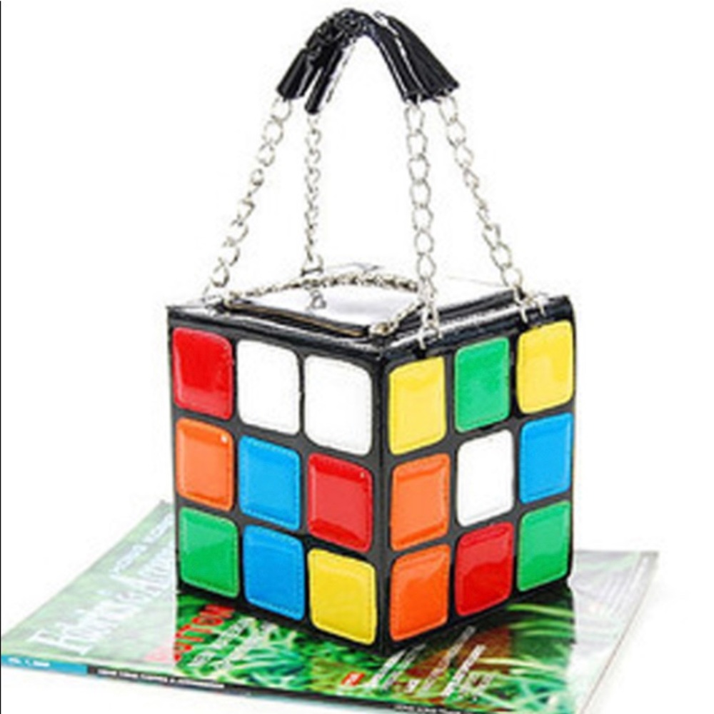 Rubik’s Cube Purse